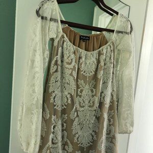 Off-The-Shoulder Lace Dress